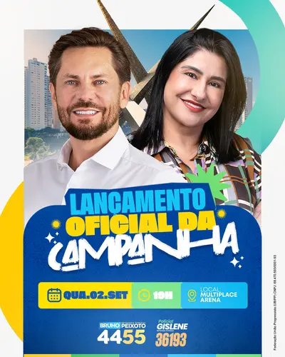Convite de Policial Gislene