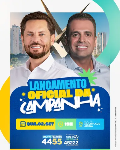 Convite de Gustavo Sebba