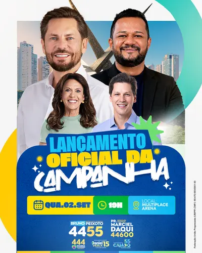 Convite de Pastor Marciel Daqui