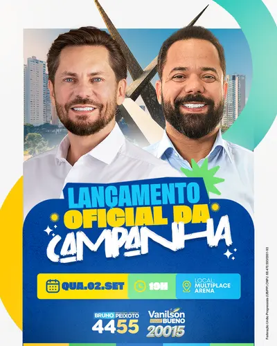 Convite de Vanilson Bueno