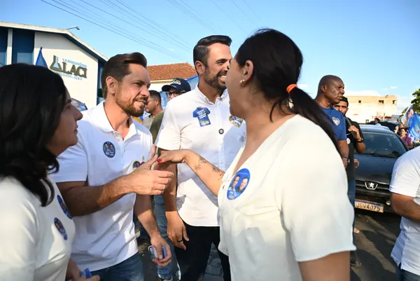 Caminhada no comércio com o deputado Gustavo Sebba e lideranças — foto 29