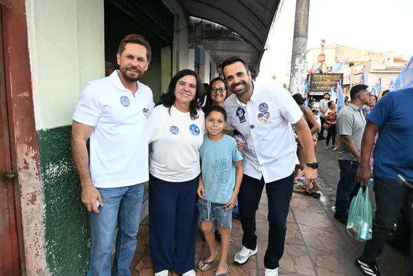 Caminhada no comércio com o deputado Gustavo Sebba e lideranças — foto 58
