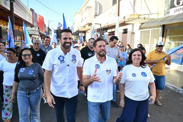 Caminhada no comércio com o deputado Gustavo Sebba e lideranças — foto 48