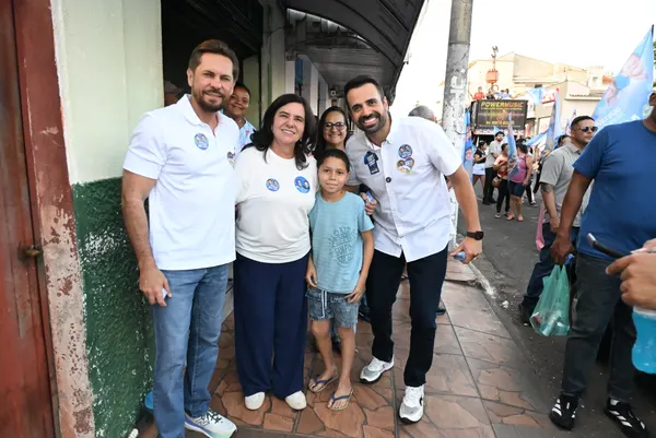 Caminhada no comércio com o deputado Gustavo Sebba e lideranças — foto 59
