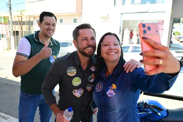 Caminhada no comércio e reunião politica em Cristalina — foto 21