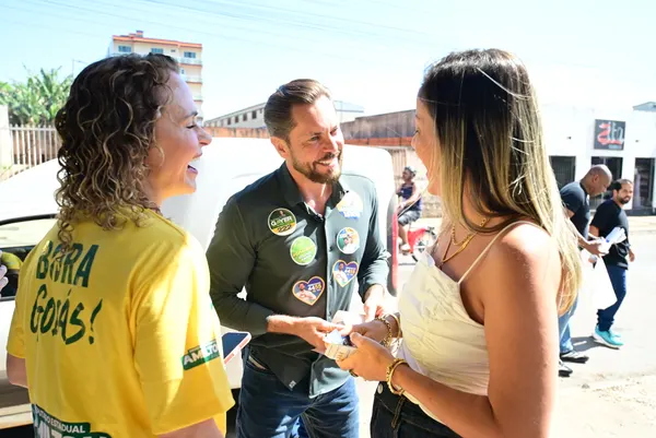 Caminhada no comércio e reunião politica em Cristalina — foto 22