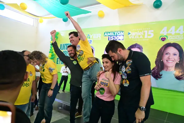 Caminhada no comércio e reunião politica em Cristalina — foto 67