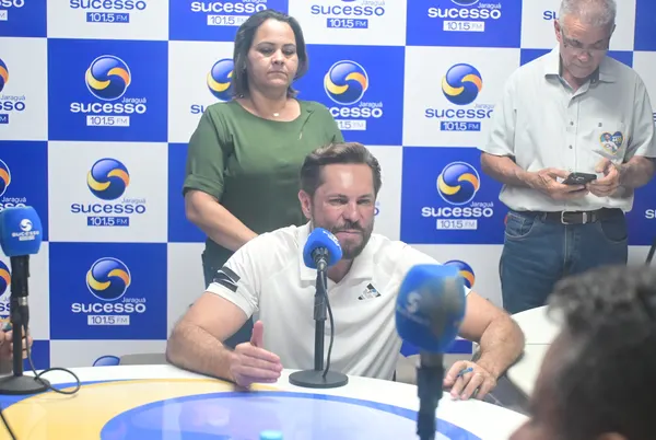 Entrevista radio sucesso em Jaraguá