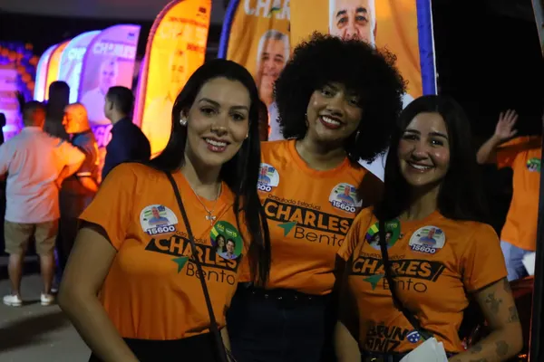Lançamento das candidaturas de Charles Bento e Bruno Peixoto
