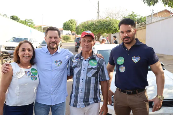 Reunião com Milena e lideranças em Jandaia — foto 2